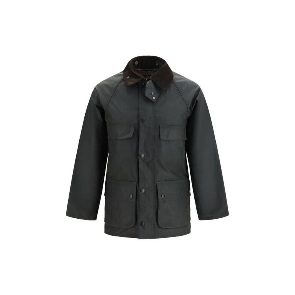 Barbour Gray Cotton Shell Men's Jacket